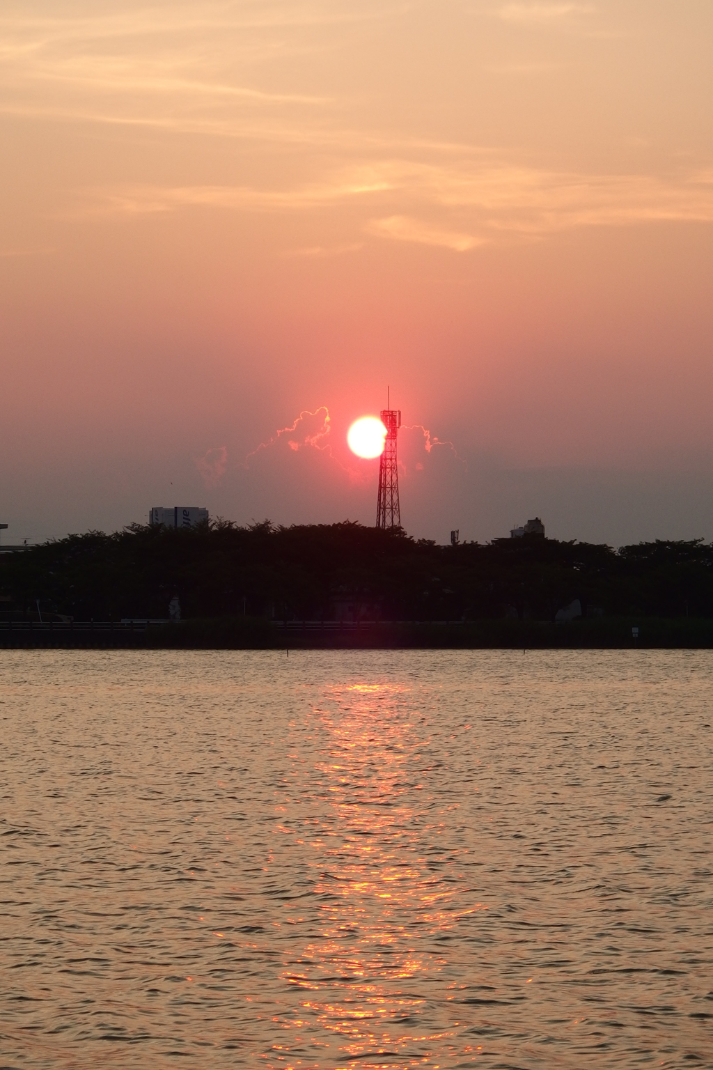 2015/07/26_伊佐沼の夕日