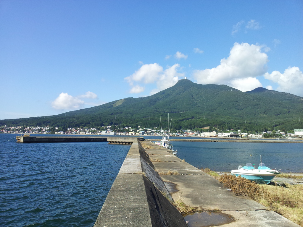 2018/09/14_大湊湾と釜臥山