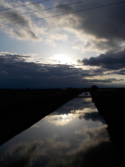 2017/05/14_ 野通川に雲