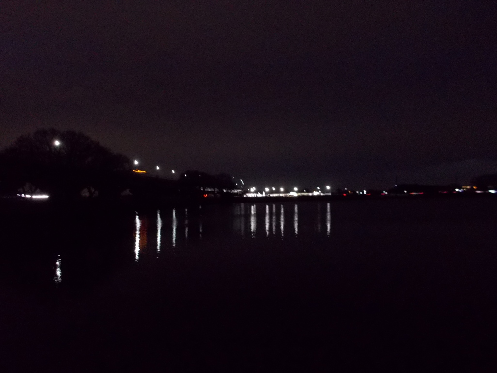 2017/02/18_夜の溜め池