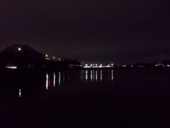 2017/02/18_夜の溜め池