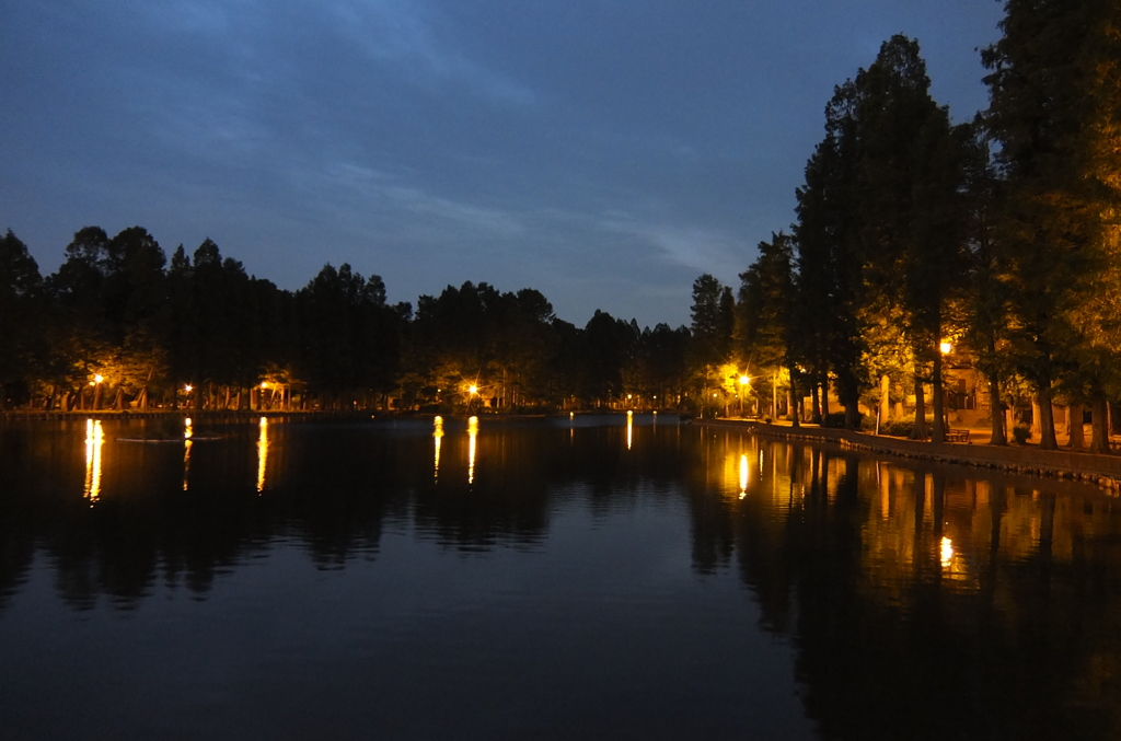 2014/05/24_夕暮れの別所沼公園