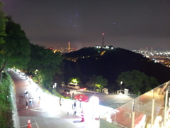 2017/06/17_Nソウルタワーの下からソウル市街の夜景を望む（没カット）