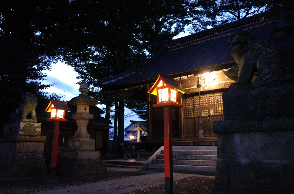 2015/09/20_夕暮れの橘神社