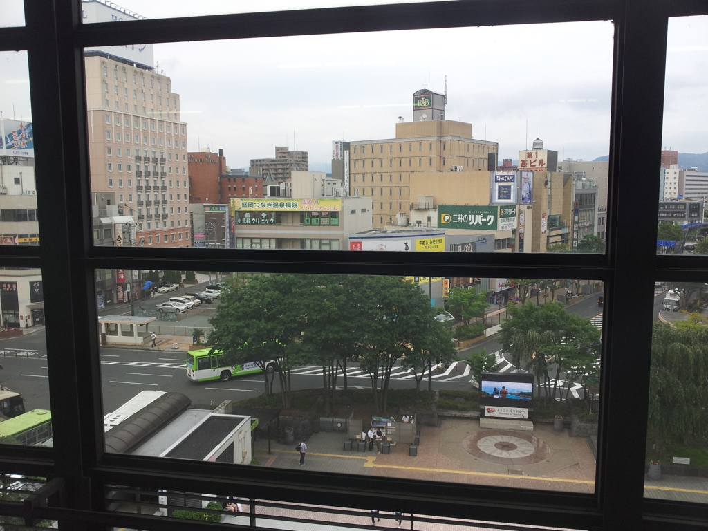 2018/07/16_東北新幹線で盛岡駅停車