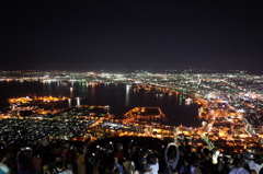 2016/08/12_夜、函館山から函館市街を望む（没カット）