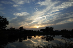 2015/10/03_柴山沼の夕暮れ