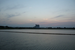 2016/06/18_水田の夕暮れ