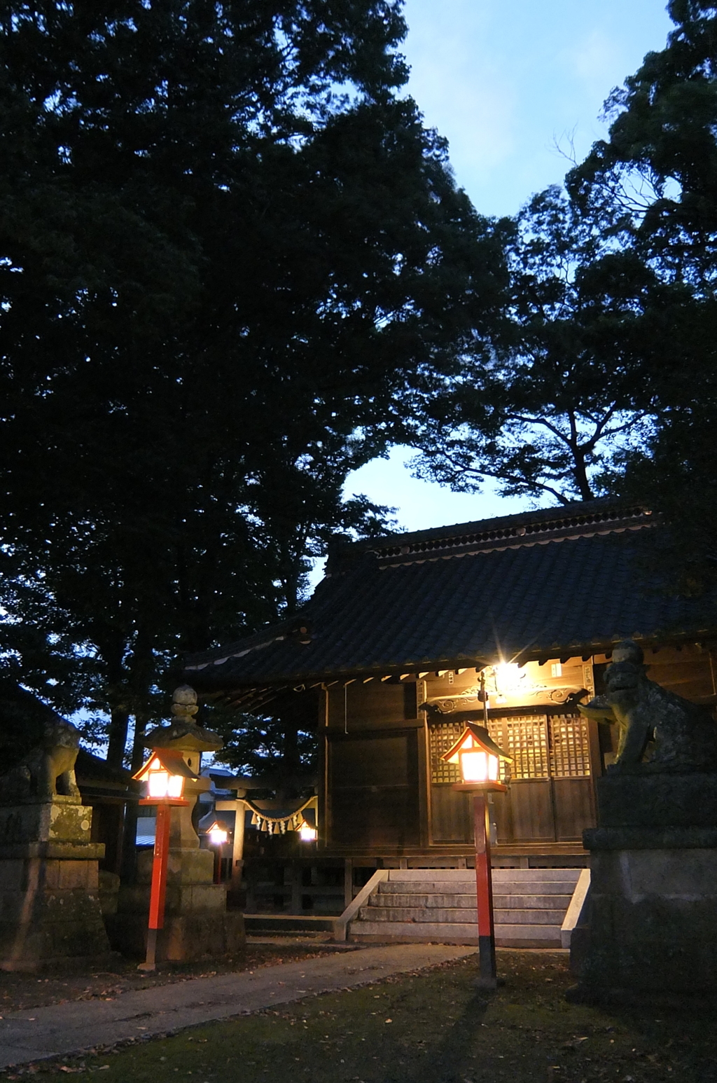 2015/09/20_夕暮れの橘神社