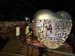 2017/06/17_夜のNソウルタワーの下のハート