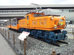 2017/10/21_新黒部駅前のトロッコ電車