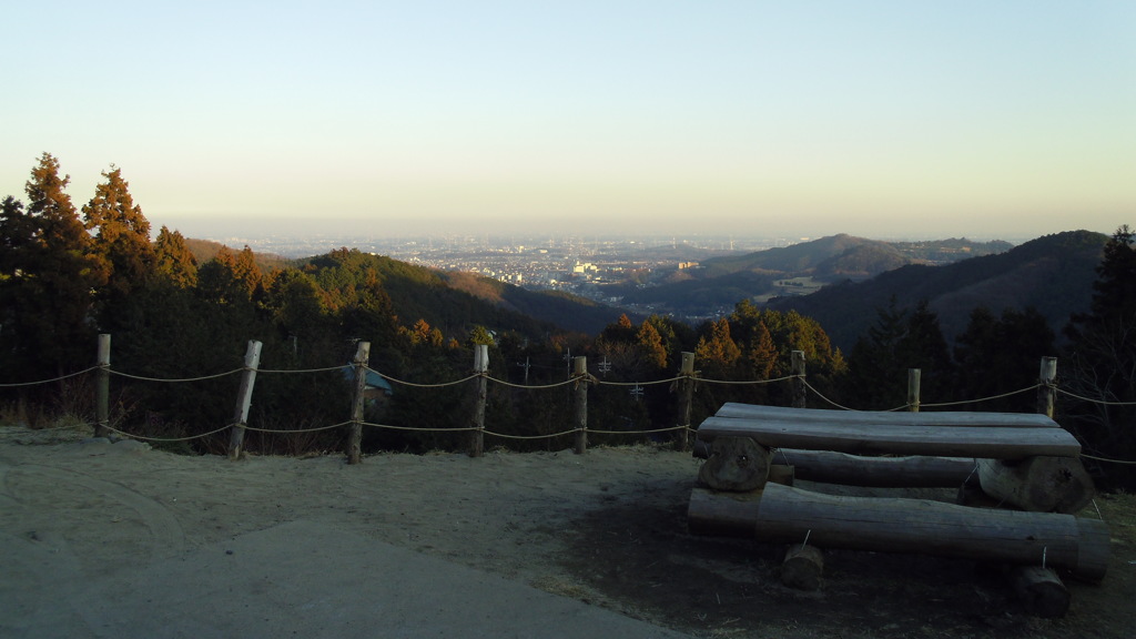 2013/01/12_桂木観音駐車場からの眺め