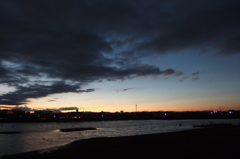 2015/12/27_伊佐沼の夕暮れ