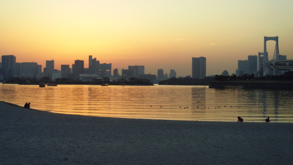 2013/03/16_夕暮れのお台場