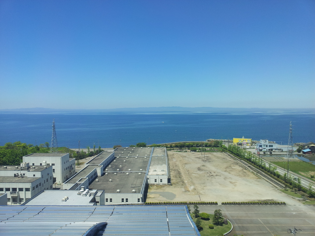 2017/05/19_ありそドーム 展望塔から富山湾を望む