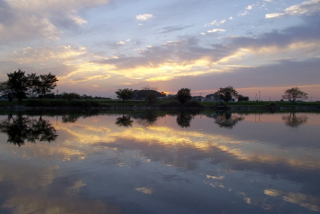2015/10/03_柴山沼の夕暮れ