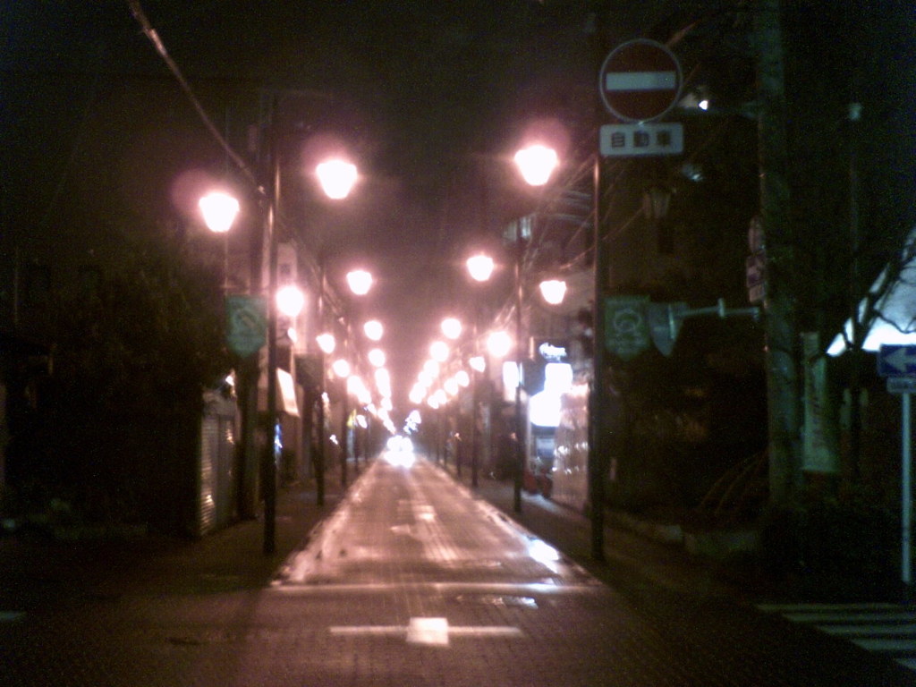 2015/11/23_夜の商店街