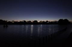 2015/01/10_山ノ神沼の夕暮れ