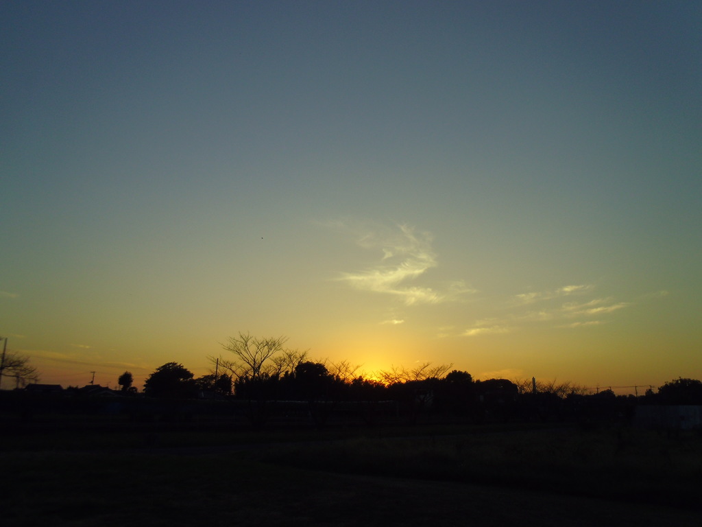 2016/10/15_夕暮れ