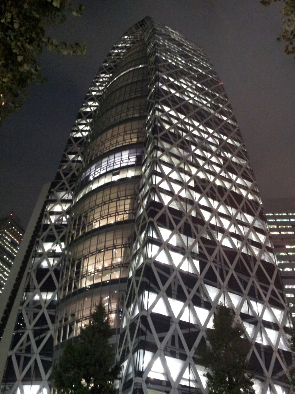 2015/10/23_夜のモード学園コクーンタワー