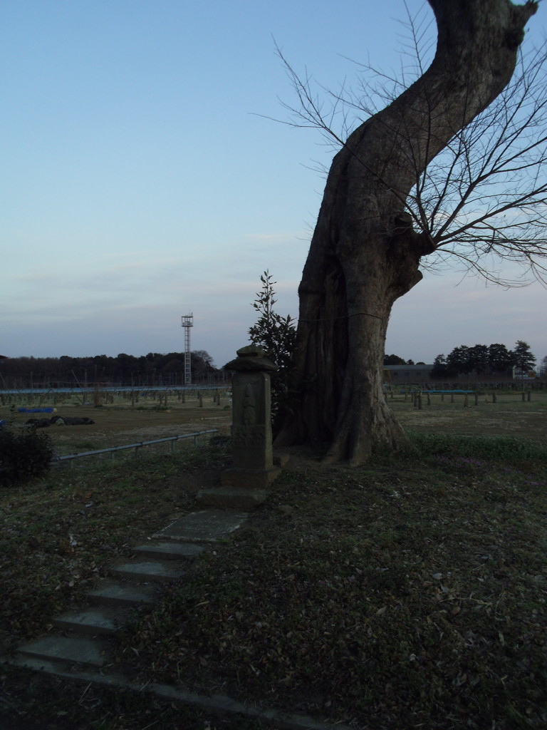2017/03/04_夕暮れの庚申塚