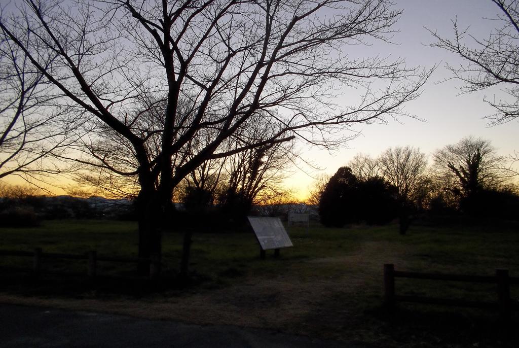 2016/01/10_夕暮れの鹿島古墳公園
