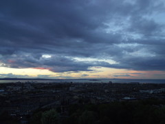 2016/05/21_カールトン・ヒルからフォース湾の夕暮れを望む