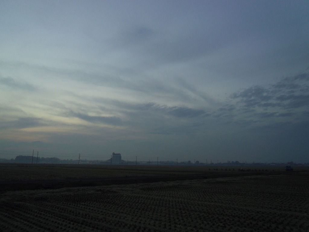2016/11/20_田園の夕暮れ