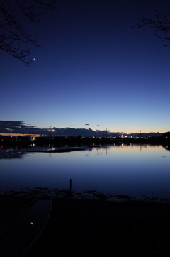 2015/11/15_伊佐沼の夕暮れ