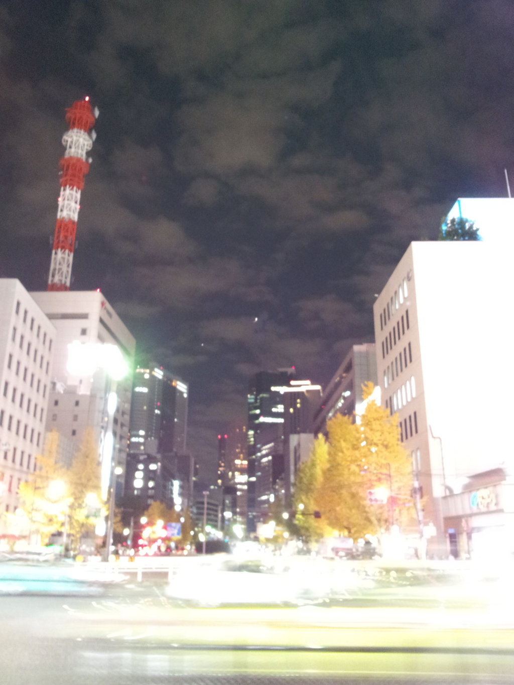 2016/12/03_銀座の夜空