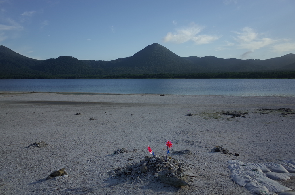 2015/08/08_極楽浜、宇曽利湖と大尽山