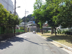 2017/06/18_群山西初等学校裏の道