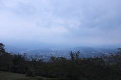 2015/09/05_美の山公園から秩父市街を望む