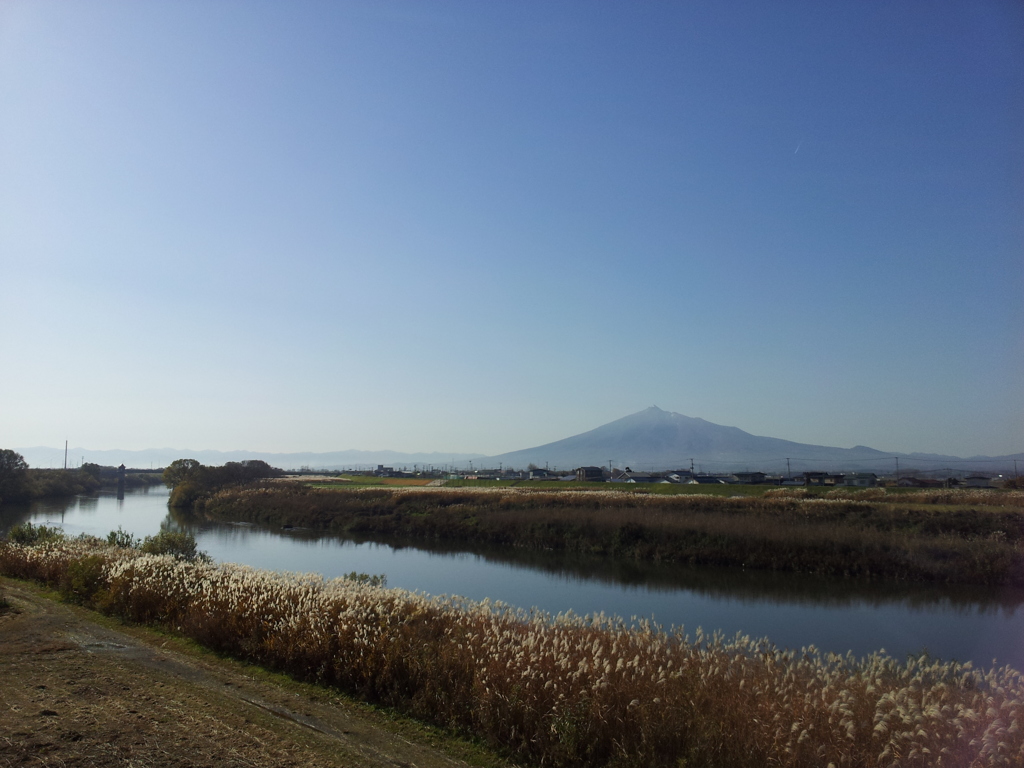 2016/11/14_岩木川と岩木山