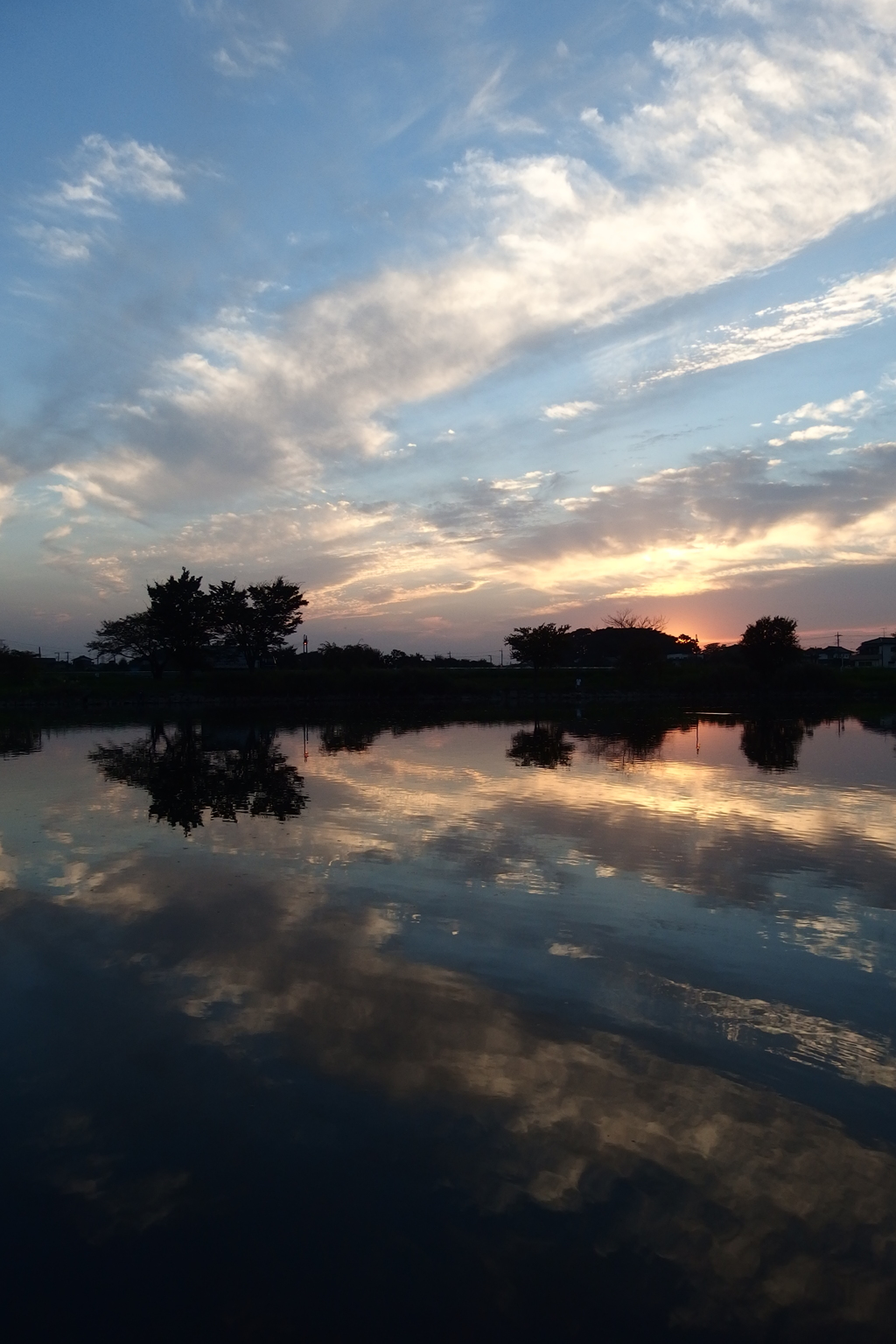 2015/10/03_柴山沼の夕暮れ