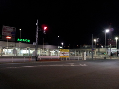 2018/07/15_夜の青森駅前