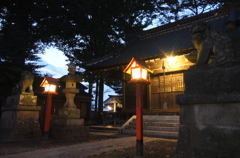 2015/09/20_夕暮れの橘神社