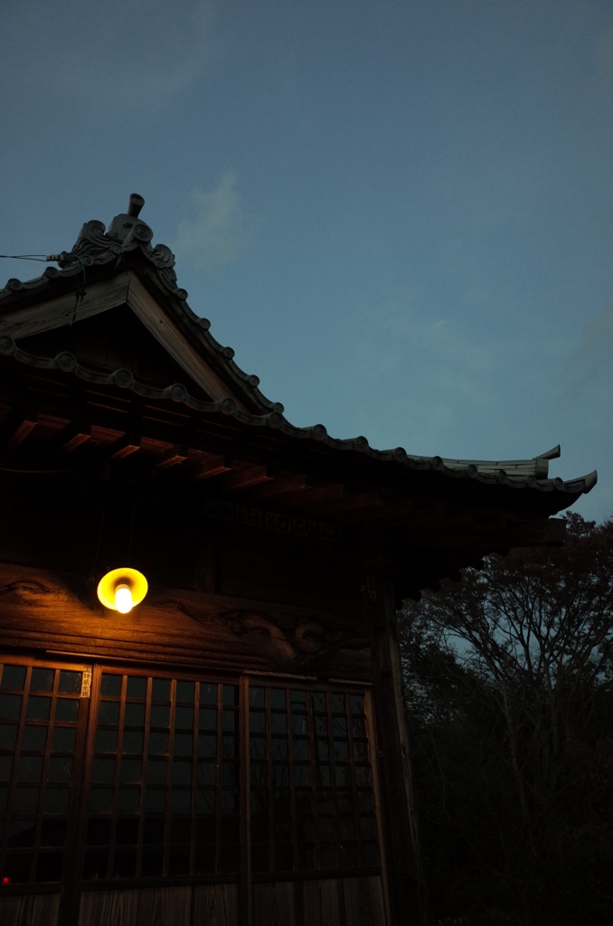 2014/11/23_夕暮れの天神社