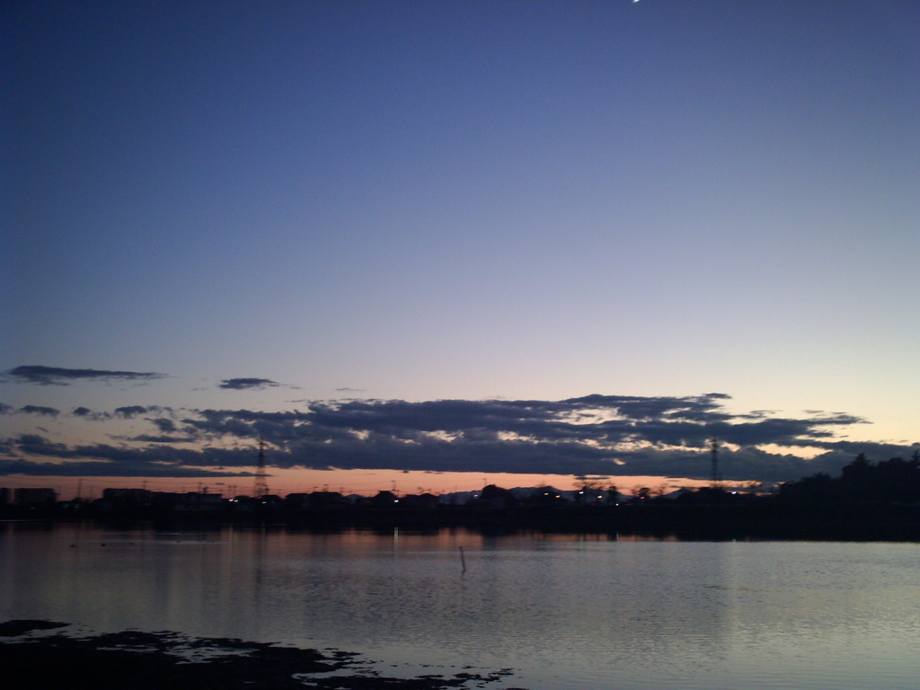 2015/11/15_伊佐沼の夕暮れ