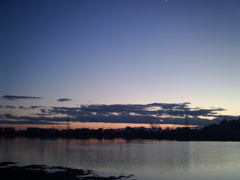 2015/11/15_伊佐沼の夕暮れ