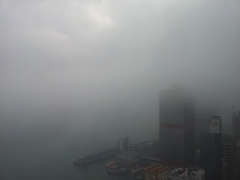 2017/03/13_宿から九龍を望む