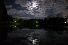 2014/12/06_月夜の北本総合公園