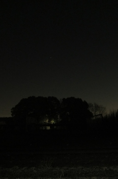 2015/01/24_夜の仄灯り