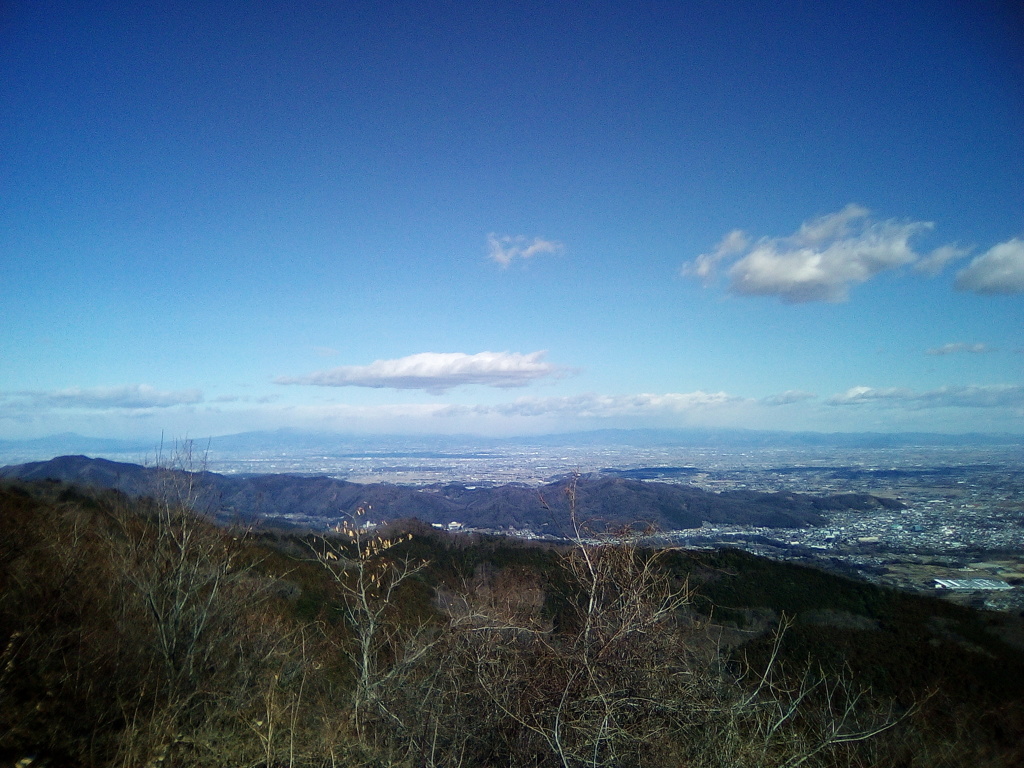 2017/12/30_登谷山山頂からの眺め