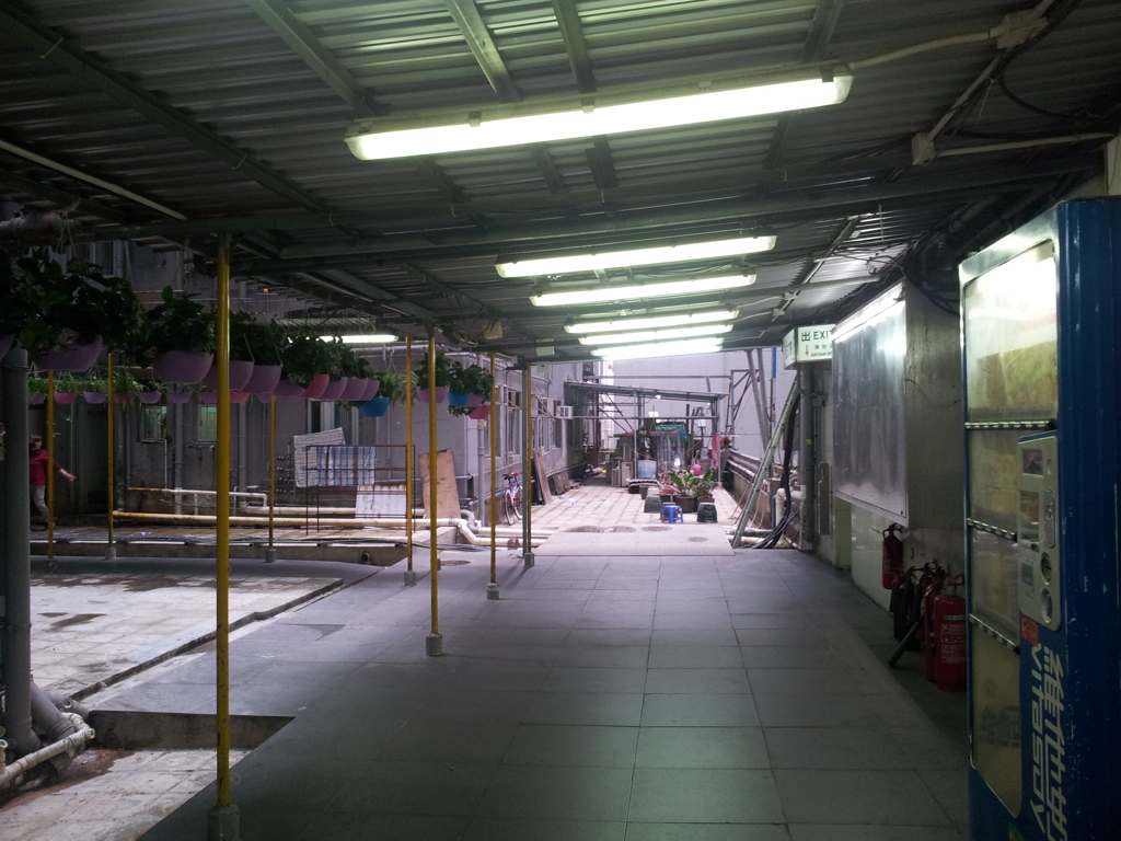 2017/03/12_重慶大厦の中屋上
