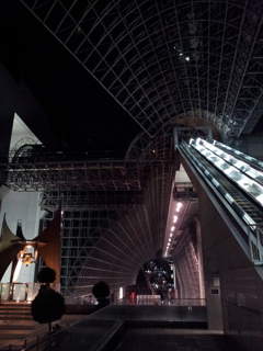 2019/04/12_夜の京都駅 東広場