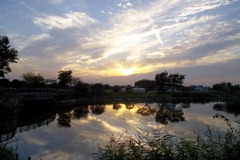 2015/10/03_柴山沼の夕暮れ