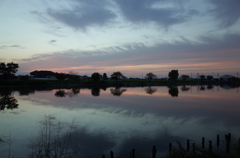 2015/10/03_柴山沼の夕暮れ