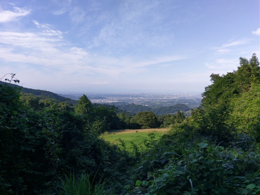 2018/06/24_外秩父山中からの眺め