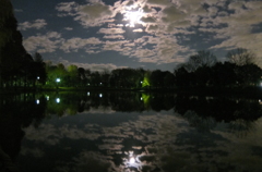 2014/12/06_月夜の北本総合公園